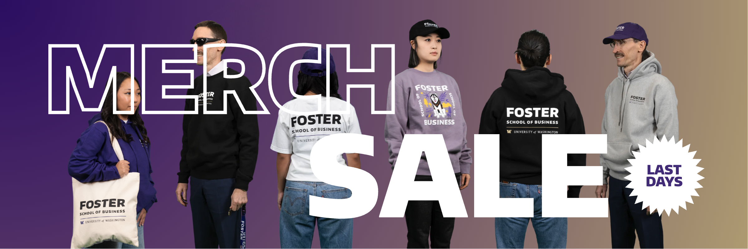Foster School of Business Black Tshirt